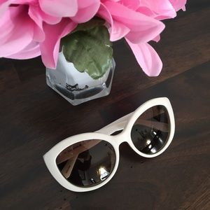 Kate Spade NY Sherrie Cat-eye Sunglasses